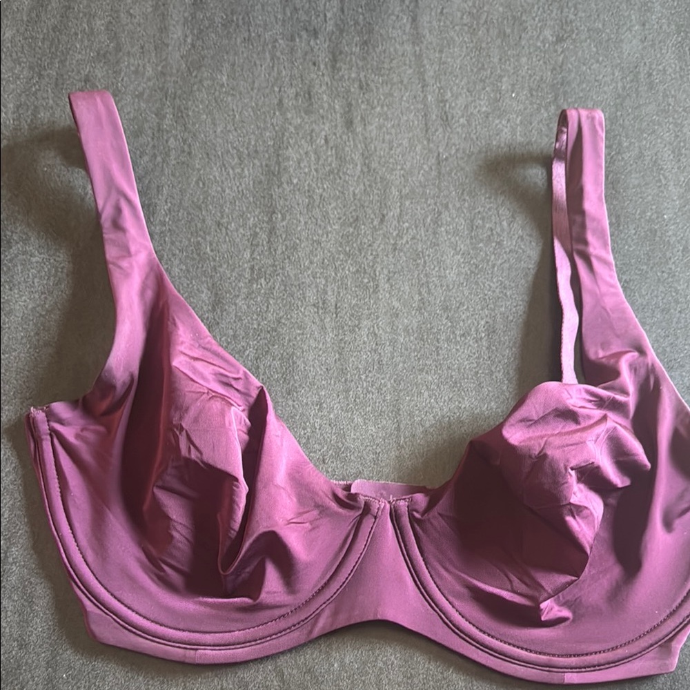 CUUP Pink Full-Coverage Bra with Molded Cups